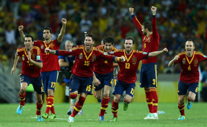 Spain v Italy: Semi Final - FIFA Confederations Cup Brazil 2013