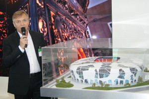 Автор проекта реконструкции Центрального стадиона Александр Куковякин 