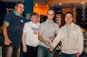 Слева направо - Андрей Андреев, Владимир Голубев, Даниил Румянцев, Олег Медведев