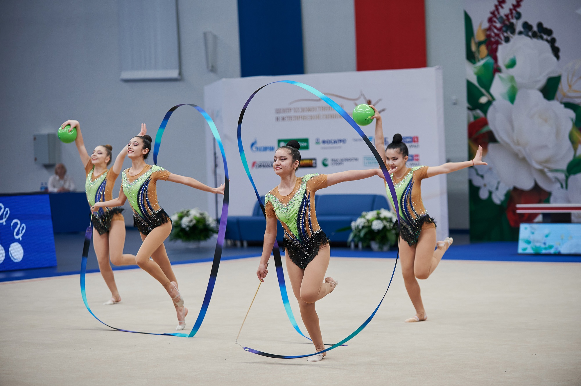 Соревнования по художественной гимнастике в Екатеринбурге установили новый российский рекорд